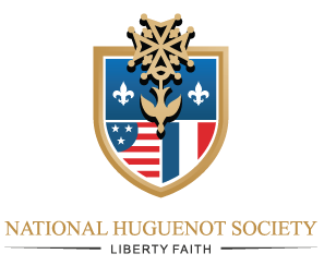 Logo of The National Huguenot Society